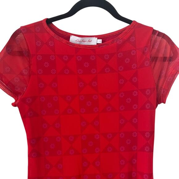 Lisa Says Gah Logan Midi Dress Size S - Picture 4 of 11